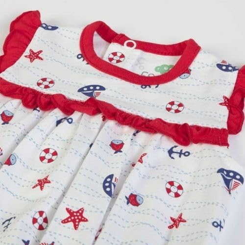 Strampler für Neugeborene, Sommer, Mädchen, 1-9 Monate, Body für Mädchen, Baumwolle, bedruckt, Boote
