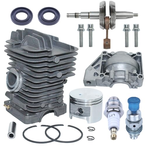 Kit vilebrequin piston 49 mm compatible pièces tronçonneuse série MS - 5