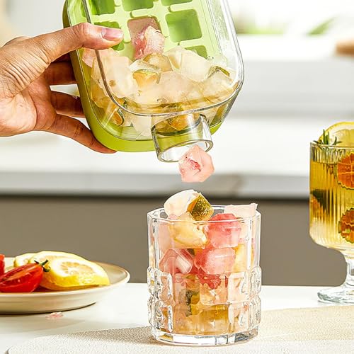 Botella 2 en 1 con bandeja para cubitos de hielo, 17 oz miniatura 4