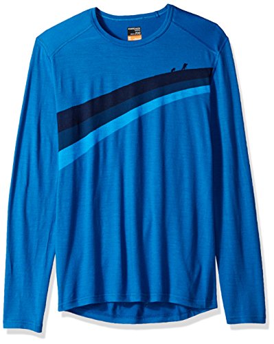 Icebreaker Oasis Year-Round Base Layer Long Sleeve Crew Neck Shirt, New Zealand Merino Wool