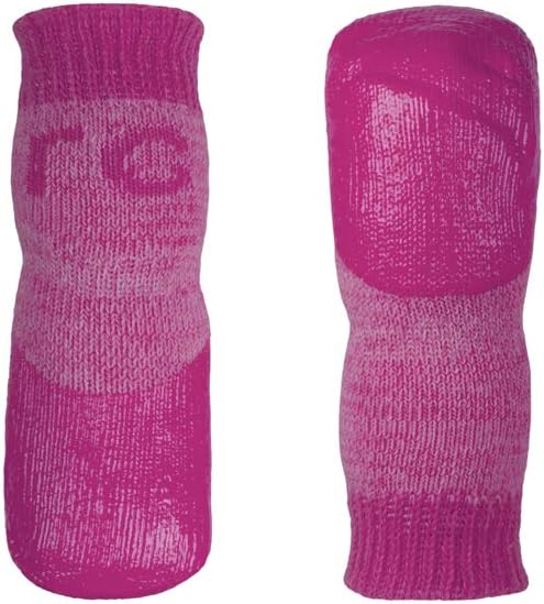 RC Pet Products Sport PAWks Dog Socks, Paw Protections, Medium, Mulberry Heather
