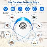 PENYUY Ultrasonic Pest Repeller Plug In, 4 Pack Plug-In Pest Control Device, Effective for Mosquito, Spider, Fly, Ant, Bed Bug Control, Cockroach, Mouse Repellent Indoor - Safe for UK Homes/Pets - Image 2