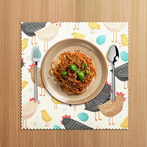 Set de table antidérapant lavable pour protéger la table des plats chauds
