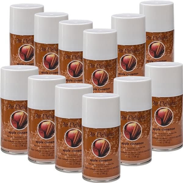 Air Delights Apple Cinnamon Micro 9000 - Recambio de ambientador, 7 onzas (caja de 12)