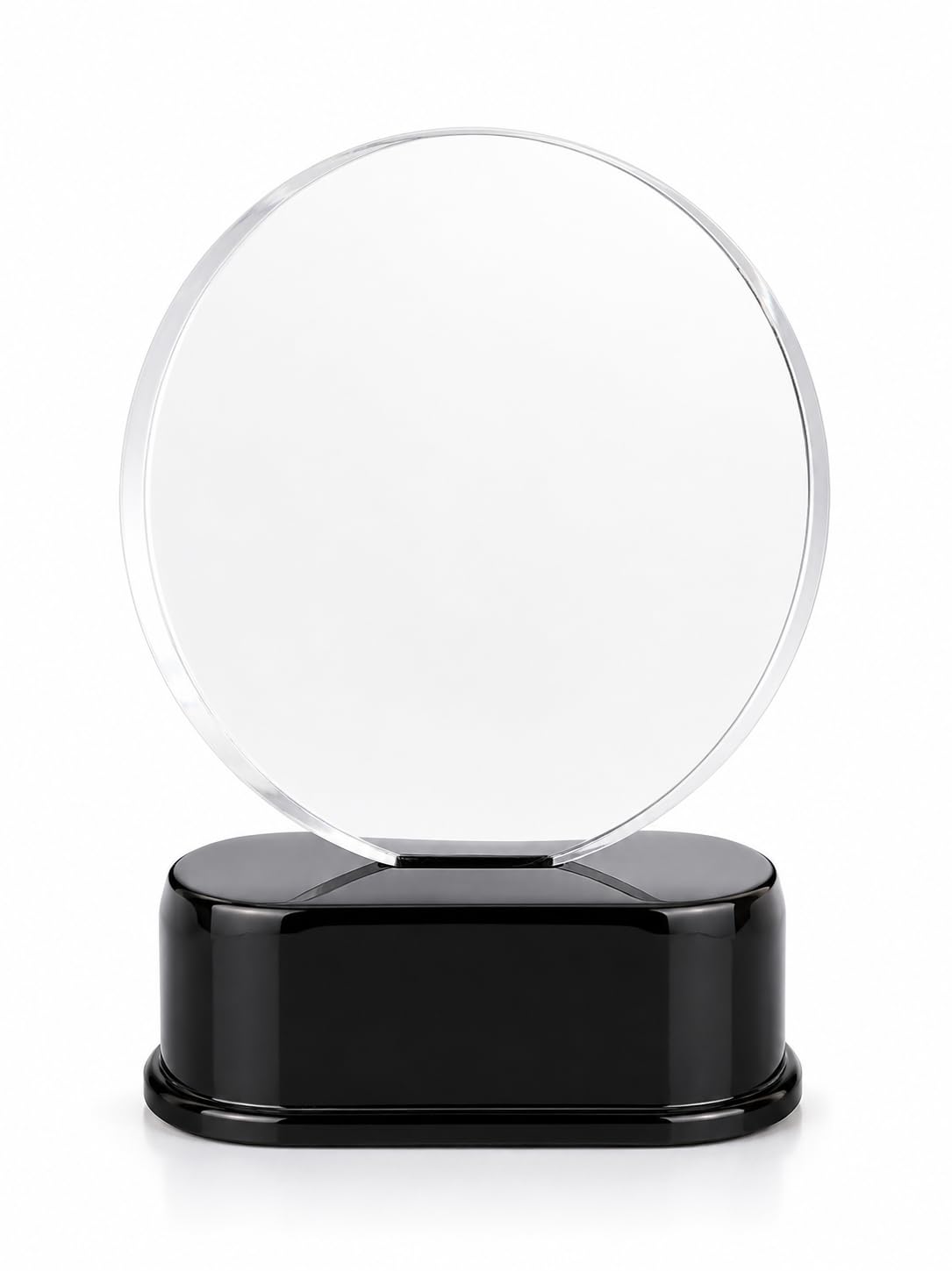 M.F.H Premium Clear Acrylic Trophy Award with Black Stand – DIY Customizable Transparent Plaque for Stickers, Logos & Decals – Shatter Resistant Lightweight Acrylic Award for Office, School, Sports-picture-29