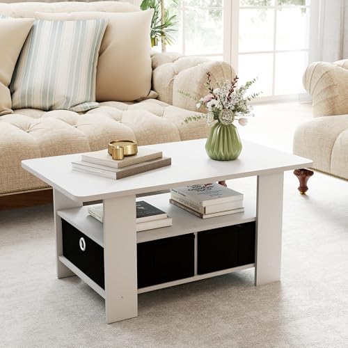 VPSMAT Coffee Table for Living Room, Modern Center Tables with