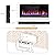 LEMBERI 36 inch Electric Fireplace Recessed and Wall Mounted,750/1500W Heater and Linear Fireplace with Touch Screen Control Panel, Timer,Remote Control,Adjustable Flame Color and Speed
