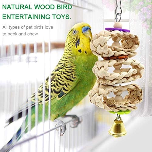 Bird Parrot Swing Toys — texture and fabric close-up