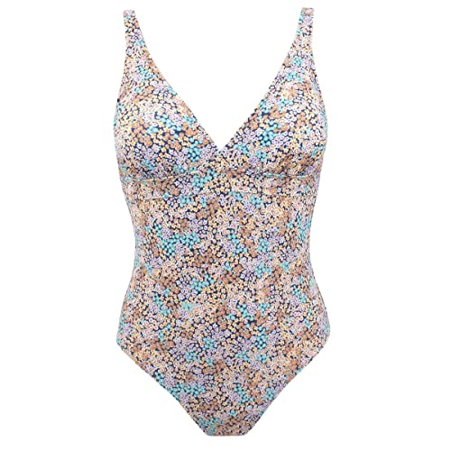 Maillot de bain 1 pièce galbant violet lilas Scala pour sublimer la silhouette