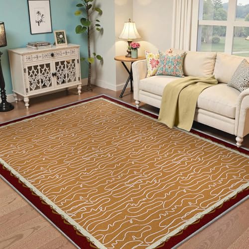 Tapis antidérapant lavable 160x200cm pour sol glissant