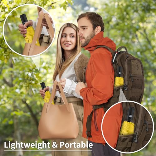 Image of Seniny Windproof Travel Umbrella, Automatic Umbrellas for Rain, Portable & Compact Umbrellas for Backpack, Strong UV for Protection, Folding Small Sun Umbrella for Car, Walking, Coral Pink, 38 inches