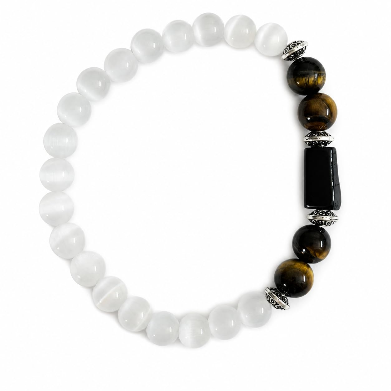 Taurus (वृषभ राशि) Lab-Certified Natural Stone Bracelet-image-17