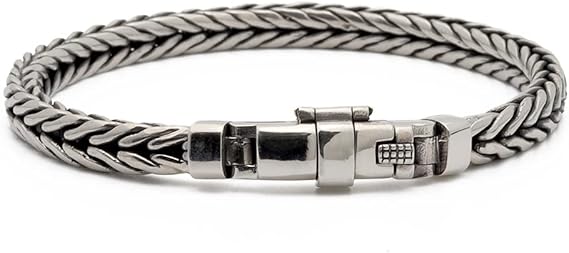 Amazon Co Jp Silver Kyasya ブレスレット メンズ シルバー925 チェーンブレスレット Silver 銀 刻印 編み込み メッシュ シンプル 太幅 金属アレルギー対応 ファッション Amazon Co Jp Silver Kyasya ブレスレット メンズ シルバー925 チェーンブレスレット Silver 銀 刻印 編み込み メッシュ シンプル 太幅 金属アレルギー対応 ファッション