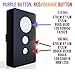 Garage Door Opener Remote for Sears Craftsman (53753 139.53753) Liftmaster 371LM 373LM, 2 Frequency 970LM 971LM (139.53680 139.53681) Purple end Red Learn Button 315mhz 390mhz