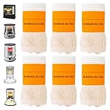 Mecha para Horno De Petróleo para Interiores - 6 Piezas para Estufa y Calentador De Queroseno - Mechas para Calentadores De Aceite