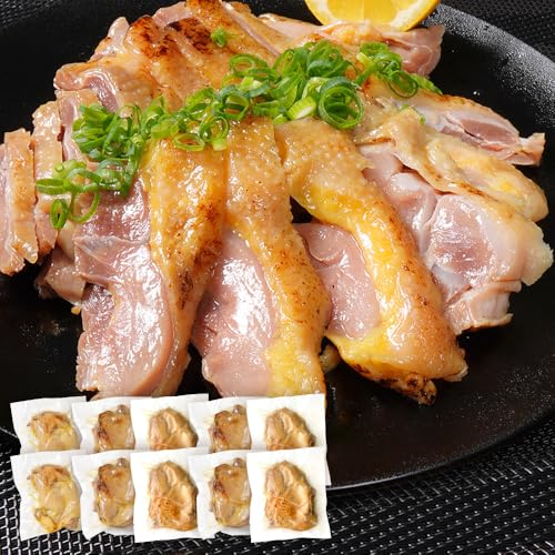 国産親どり直火焼き10パック 総重量1.0kg超え 低温調理 直火焼き たたき風 国産 親どり モモ肉 コリコリ おつまみ おかず 福岡県 福岡 九州 グルメ お取り寄せ