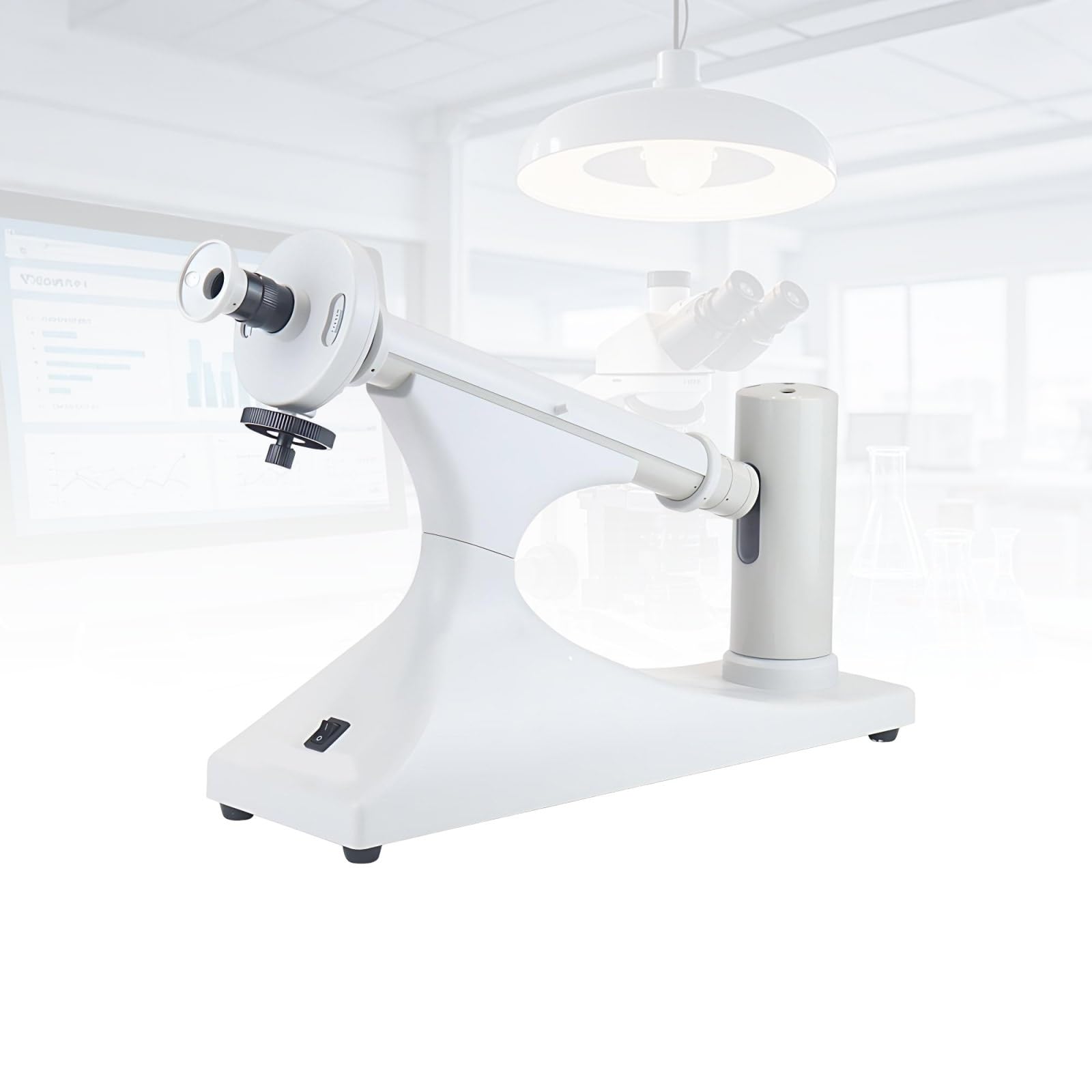 Visuelles Polarimeter Industrielles Tisch-Polarimeter Für Optische Rotationsmessung, Analyse Zuckerlösung Und Konzentrationsmessung Von Lösungen
