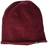 Flauschige Optik Bench Unisex Soft Beanie Strickmütze, Rot (Cabernet Rd11343), One Size