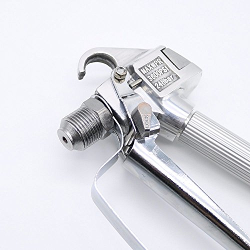 Airless Paint Gun Sprayer 3600Psi High Pressure With 517 Spray Tip & Guard #TOP6