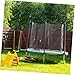OHPHCALL Heavy Duty Mesh Jumping Mat Replacement for Trampoline Cushion Accessory Rainproof Pad with Precise Sewing Easy to Install for Outdoor Fun