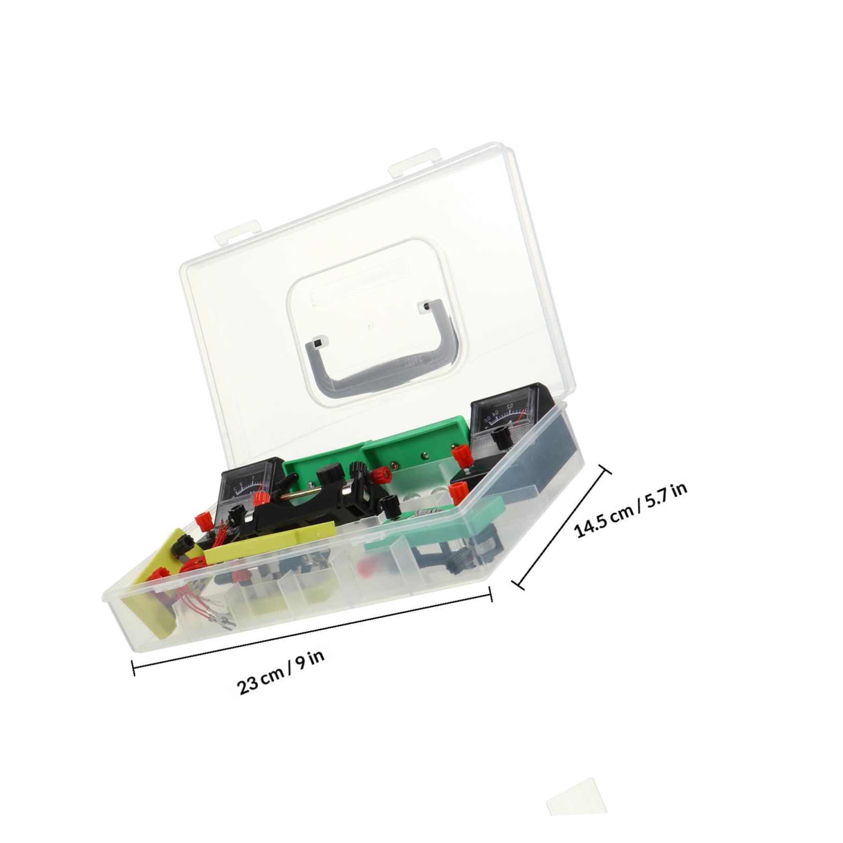 Kit di Esperimenti Elettrici in PVC per Studenti e Lezioni di Fisica | Materiale Pvc, Strumento Educativo per l'Apprendimento Base dell'Elettricità, Facile da Conservare