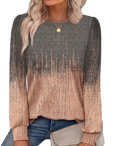 Alaroo Long Sleeve Shirts Boho Clothes Winter Clothing for Women