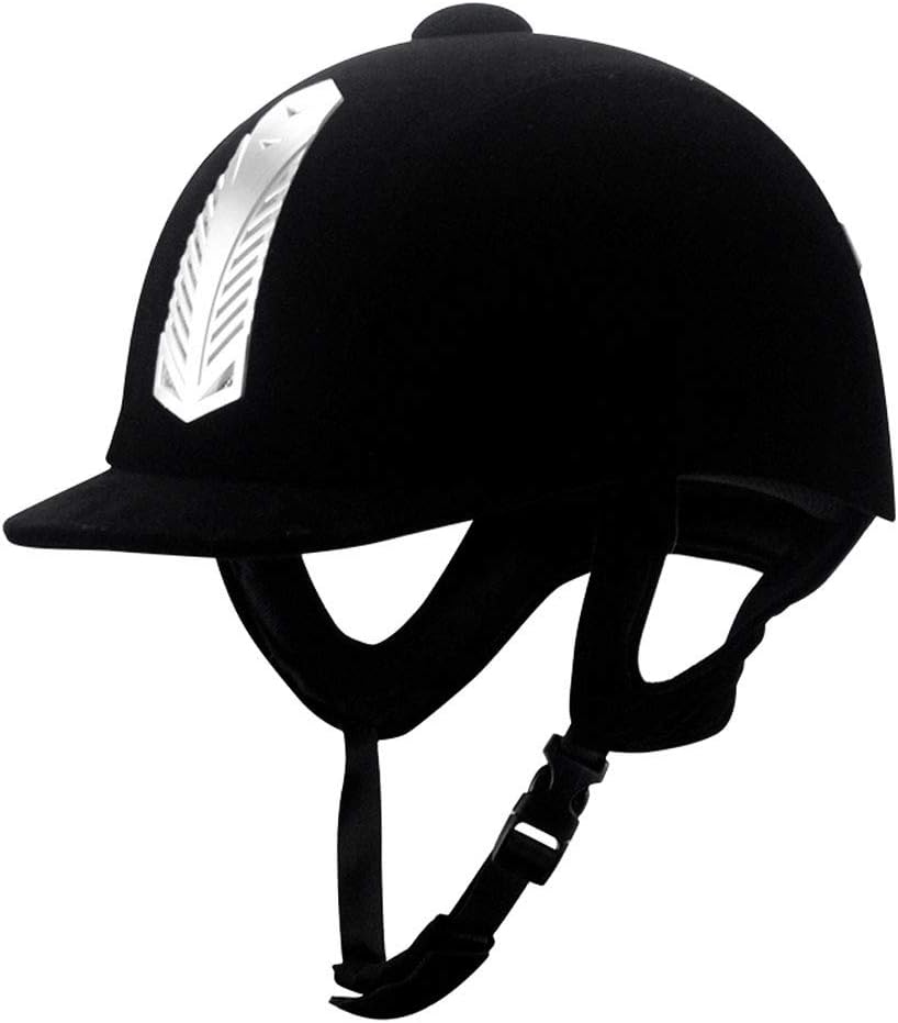 – Manken Equestrian Helmet Velvet Horse Riding Hat Sport Helmets with CE Certification for Men Women Children