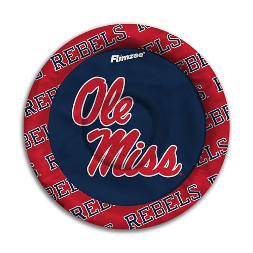 Image of YouTheFan NCAA Mississippi Rebels Flimzee Bean-Bag Flying Disc