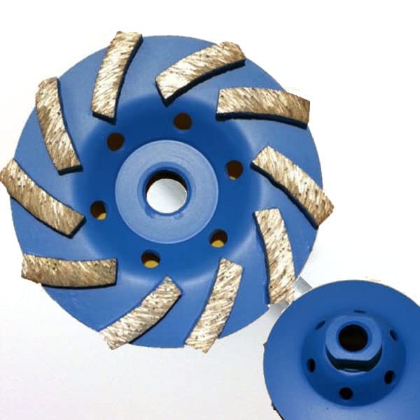 4" 5/8-11 Thread Diamond Grinding Cup Wheel Disc Grinder Concrete Granite Stone