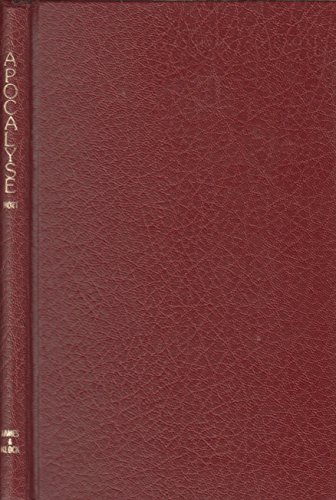 The Apocalypse of St. John I-III B000KWDHVW Book Cover
