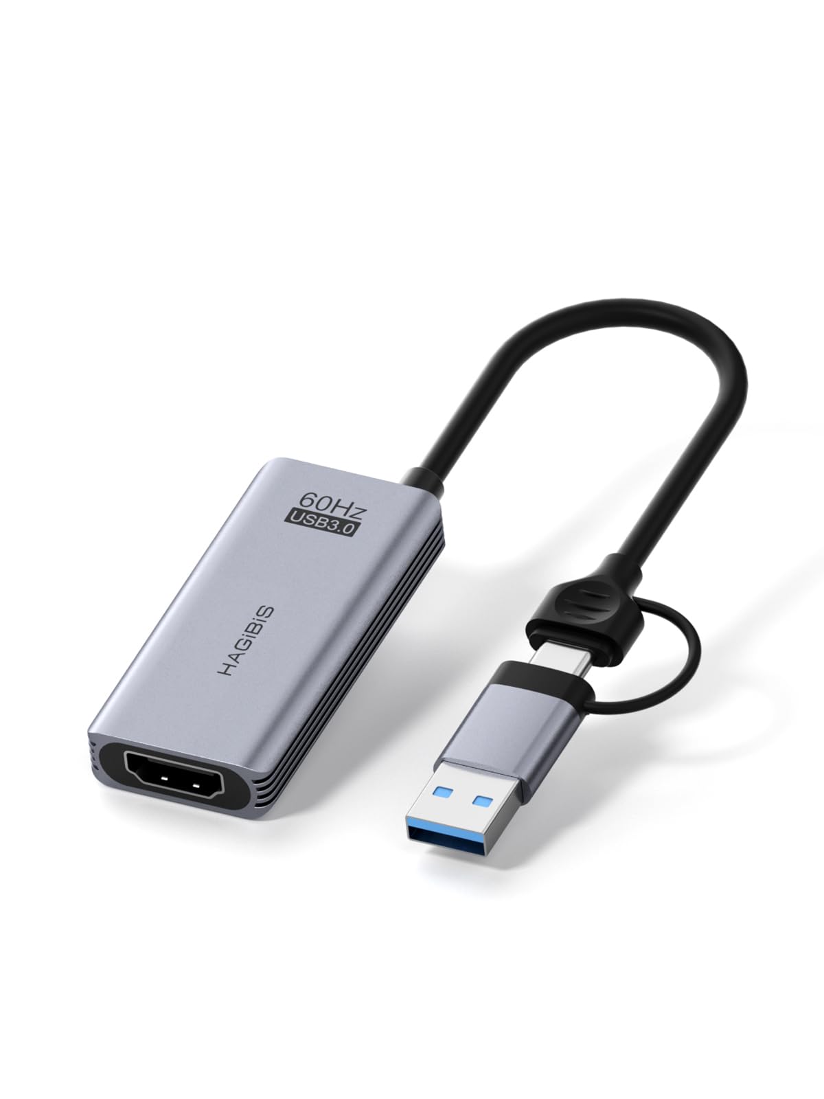 Hagibis USB-C & A対応 4K HDMIキャプチャカード