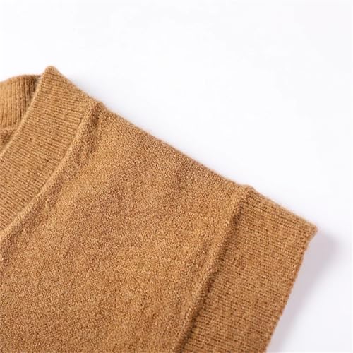 Dcvmvmn Men Wool Knit Jumpers Tops Basic Sleeveless Pullover Casual For Autumn Winter V Neck Vest3