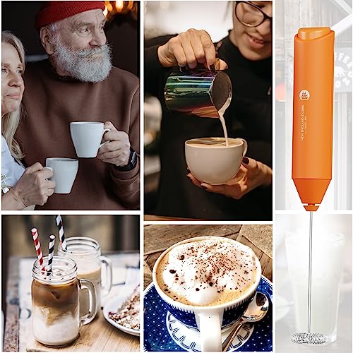 Save 50% on Powerful Handheld Milk Frother for Coffee & Matcha