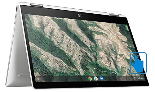 New Product HP Chromebook x360 - 14b-ca0015cl Home Office Laptop (Pentium N5000 4-Core, 4GB RAM, 64GB eMMC, 14.0" Touch Full HD (1920x1080) Display, Intel UHD 605, USB3.1 Type-C, WiFi, Chrome OS) (Renewed)