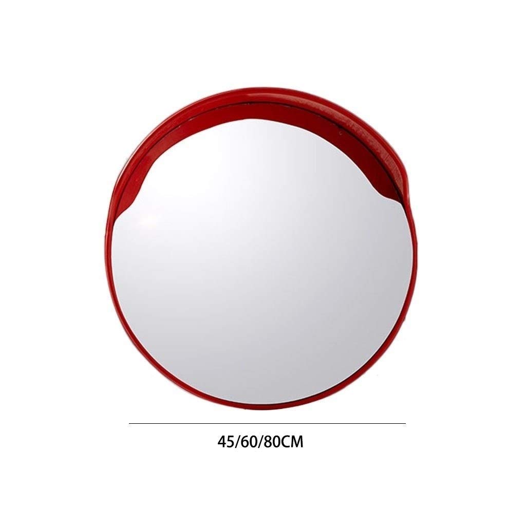 Espejo de Seguridad 45CM / 60CM / 80CM Espejo Redondo Flexible Convexo, Gran Angular Claro, Claro, Claro, Carril, Claro, Ciego (tamaño: 45 cm)
