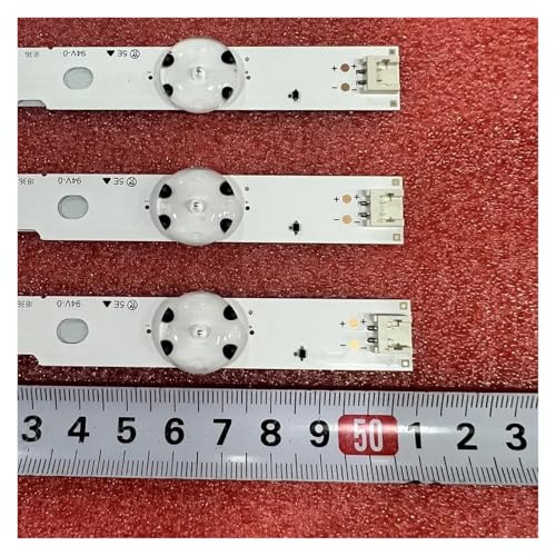 Tira de retroiluminación LED para TV Panasonic TX-49DS500ES repuesto de luces de pantalla para reparación de 49 pulgadas 3