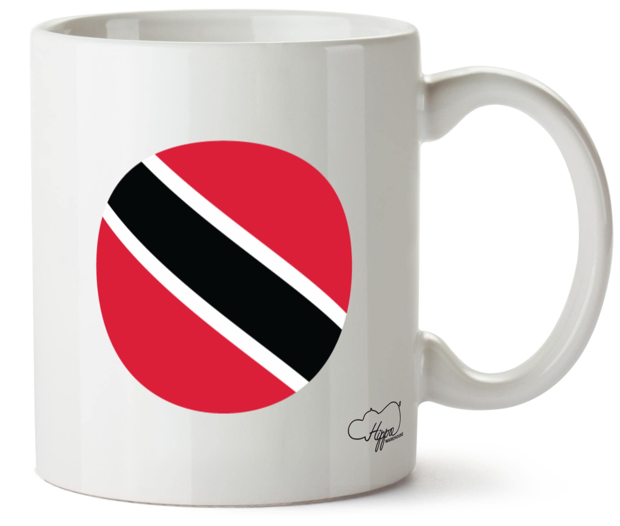 Hippowarehouse Trinidad and Tobago Flag Printed Mug Various Colour Options Ceramic Cup Kitchenware 10oz