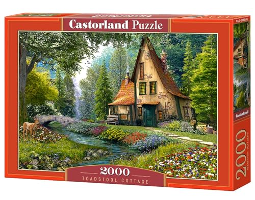 Castorland C-200634-2 Toadstool Cottage Puzzle 2000 pièces Multicolore