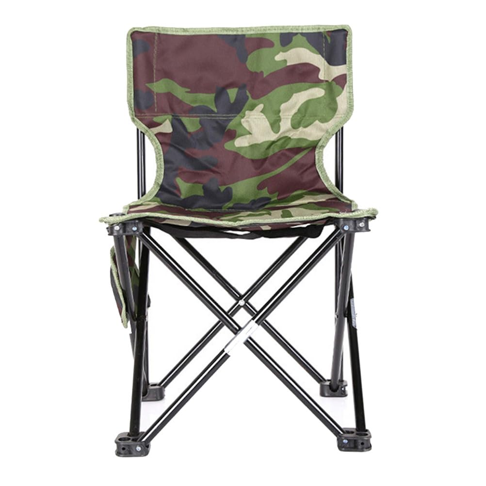 Sedia Pieghevole Da Campeggio Leggera Borsa Da Trasporto Moda Mimetica Per Pesca Escursionismo Spiaggia Stile Casual Casuale
