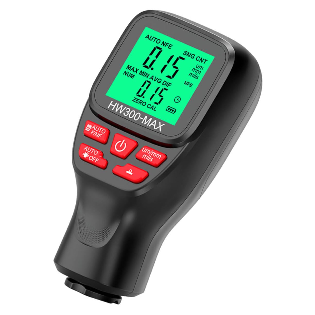 PLAFOPE Misuratore Digitale Spessore Vernice Compatto e Portatile Display LCD Retroilluminato Strumento Multifunzione con Goniometro e Livella per Misurazioni Precise Adatto per Controllo