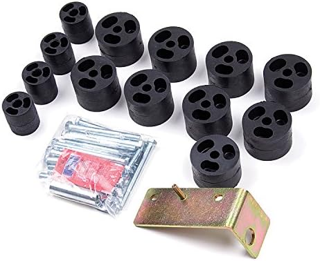 ZONE OFFROAD J9230 Suspension 2-Inch Body Lift Kit for 1972-1986 Jeep CJ5 CJ7