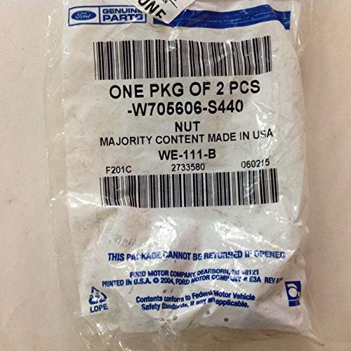 Ford W705-606S440, Suspension Stabilizer Bar Link Nut