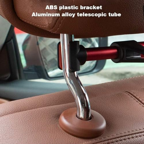 Image of GIFTMAX Headrest Phone Holder Adjustable Car Back Seat Tablet Mount Universal for 4.7 to 10.5 Inch Cellphone and Tablet (Headrest Phone Holder)