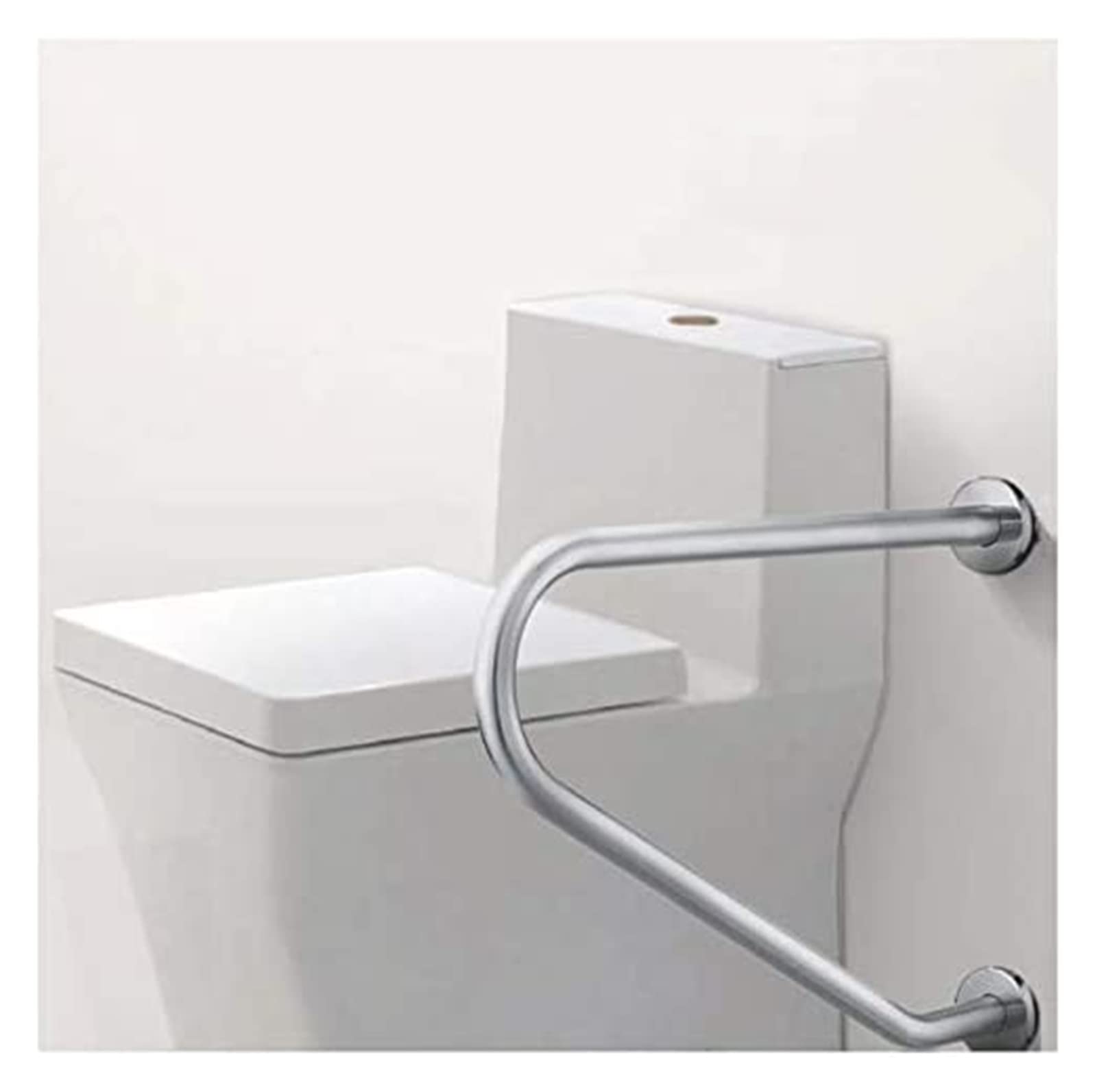 Baño para Agarraderas Pasamanos de seguridad de acero inoxidable con ventosa, reposabrazos antideslizante de acero inoxidable, soporte de pared for barra de agarre