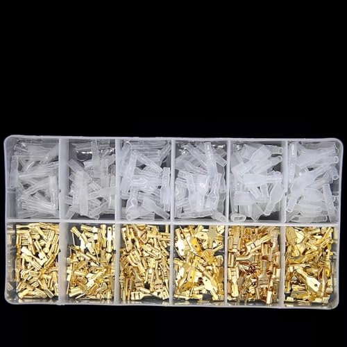 450 Pcs Wire Connectors Spade Crimp Terminals SN-48B