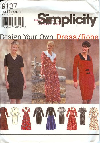 Simplicity 9137 Concevez votre propre robe unique reflet de soi
