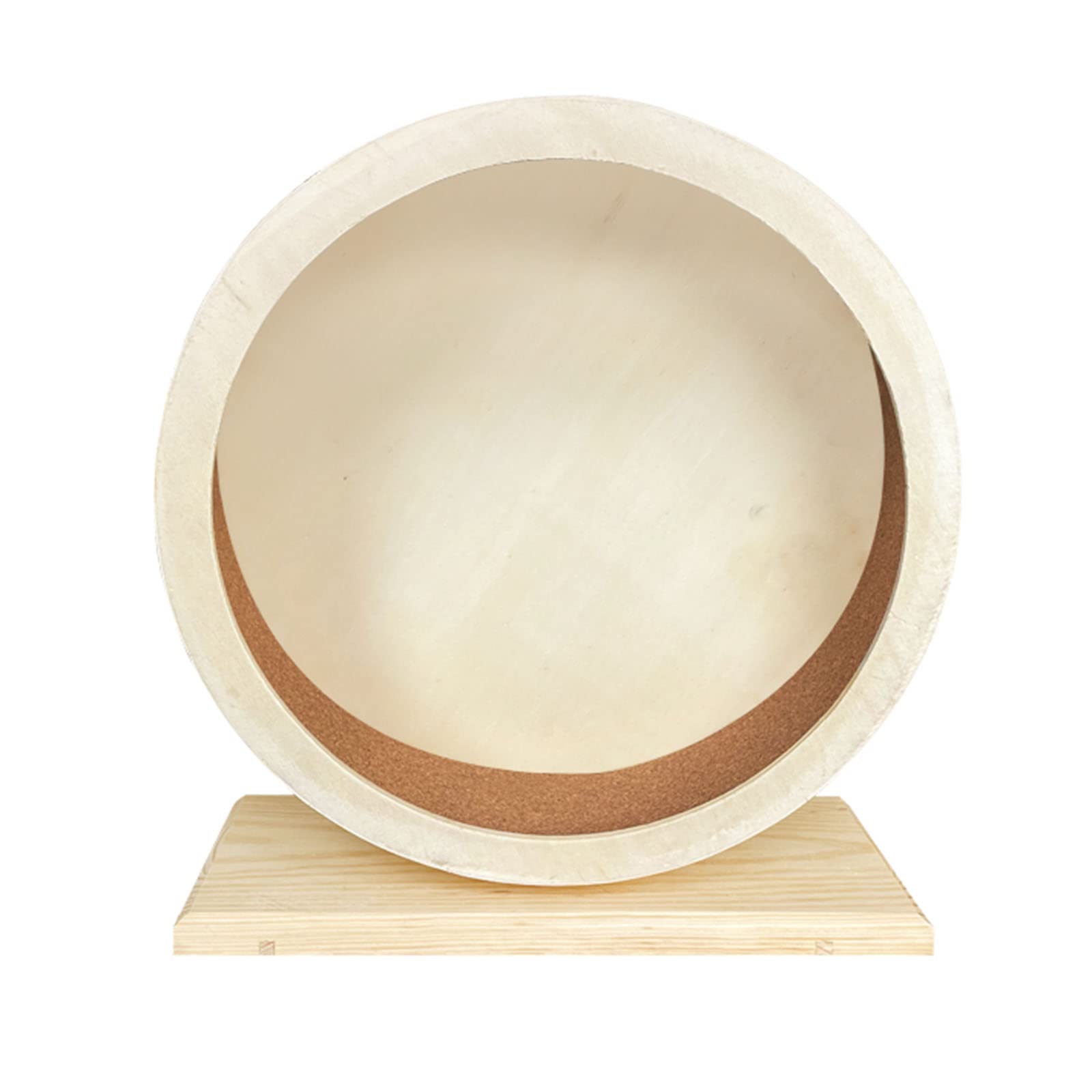 Rueda silenciosa de Madera para hámster - Rueda de Ejercicio para hámster de Madera, Rueda de Ejercicio para Mascotas pequeñas para hámsteres, Ratones jerbos y Otras Mascotas pequeñas de tamaño
