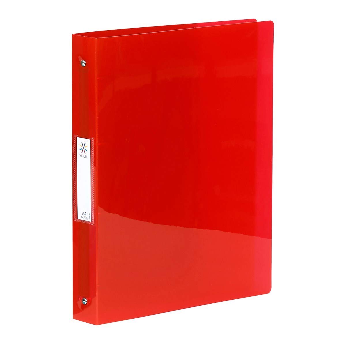 Viquel - 3 Classeurs Souples en Plastique A4 Maxi Format avec 4 Anneaux PROPYGLASS
