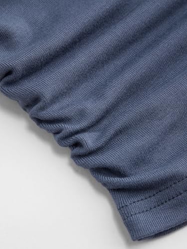 CIDER Y2K Going Out Tank Tops Lace Cami for Women V Neck Solid Sleeveless Ruched Trim Tops4