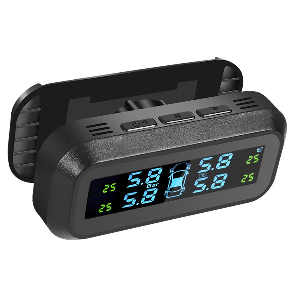 Tpms Sistema di allarme della pressione dei pneumatici for auto intelligente Sistema di monitoraggio della pressione dei pneumatici for strumenti automobilistici for accessori for veicoli Pressione Pn